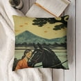 thumbnail image 3 of YINGXI Pillow Covers Japanese Style Throw Pillow Cases The Cushion Covers 20x20in, 3 of 5