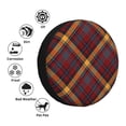 thumbnail image 4 of Xecao Buffalo Check Plaid for Tire Covers,Wheel Tire Cover Waterproof, Dust-Proof, And Universally Fitting for Cars,Trailers, SUVs-16 inch, 4 of 6