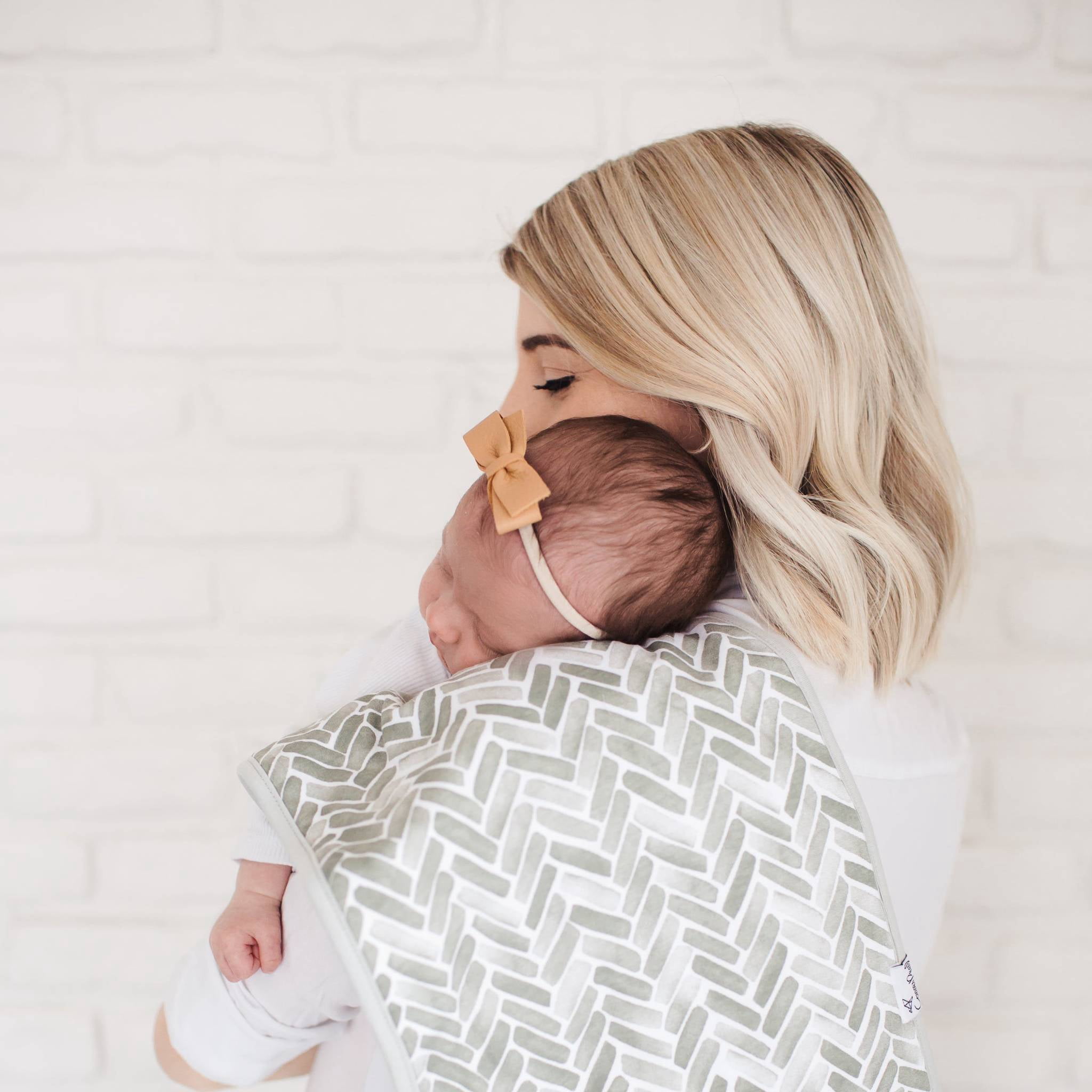 Copper Pearl Burp Cloths- Alta