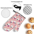 thumbnail image 3 of Cauagu Bulldog Print Oven Mitts and Pot Holders 4 pcs Set,Extra Thicken Long Kitchen Oven Glove Potholders BBQ Gloves-Oven Mitts and Pot Holders(11 Inch), 3 of 6