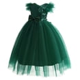 thumbnail image 3 of SUEE Girls Christmas Backless Dress Bowknot Birthday Wedding Party Formal Gown, 3 of 6
