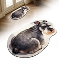 thumbnail image 2 of CoreLiving Dog Rug, Funny Dog Shaped Bath Mat, Soft Plush Non-Slip Bathroom Rugs, Durable Washable Welcome Front Door Mat for Indoor Outdoor Entrance, 1 Count, 2 of 8