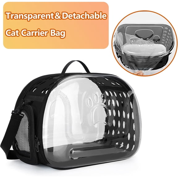 Hard Bag Collapsible Portable Pet Travel Bag for Cats Kitten Puppy