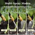 thumbnail image 3 of RainPoint 100FT Drip Irrigation System, 30PCS 360° Brass Nozzles Garden Watering Kit for Greenhouse Lawn Raised Beds, 3 of 8