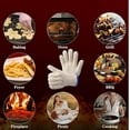 thumbnail image 6 of 2Pairs Heat Resistant Cooking Gloves, Grilling Gloves, Thickened Heat Resistant Gloves for Cooking, Grilling, Frying, Baking, Indoor/Outdoor Accessories, 6 of 6