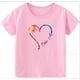 thumbnail image 3 of Dance Heart Kids T Shirt Dance Taekwondo Girls Printed Summer Sports T-shirt for Kids Aliexpress Uk Stranger Things Tops Tee, 3 of 5