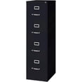 thumbnail image 3 of Cooper 22" 4-Drawer Modern Metal Letter Width Vertical File Cabinet in Black, 3 of 11