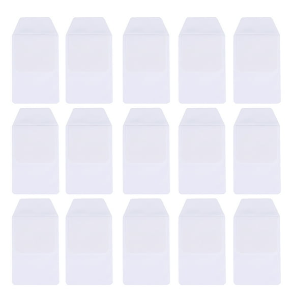 Jiandong pen protector 15PCS PVC Pocket Pen Protector for Men's Pants & White Shirts(6.1X3.35X0.04Inch)