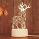 thumbnail image 1 of Lámpara LED de decoración acrílica 3D USB Milu, luz nocturna para decoración del hogar, 1 of 5