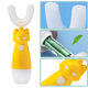 thumbnail image 3 of Cepillo de dientes eléctrico para niños, cepillo de dientes en forma de U, impermeable, ultrasónico, limpieza automática de 360 °, cepillo de dientes para niños pequeños Ormromra CPB-DE-LYY531-5, 3 of 5