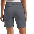 thumbnail image 4 of zbxnLI Bermuda pour Femmes Été Décontracté Taille Haute Jambe Droite Extérieur Randonnée Voyage Shorts avec Poches, 4 of 7