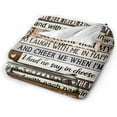 thumbnail image 3 of Yibo Dad Gift Blanket Flannel Soft and Comfortable Anti-static Bed Sofa Blanket, 3 of 6