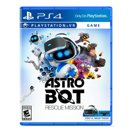 ASTRO BOT: Rescue Mission VR, Sony, PlayStation PS4 VR, (Best Games On Ps4 Vr)