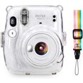 thumbnail image 2 of Inteprter Funda protectora transparente para cámara Compatible con Mini 11, funda transparente para cámara instantánea, correa ajustable, carcasa Almacenamiento y organización del hogar Numero 3 Inteprter HA039881-03, 2 of 6