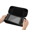 thumbnail image 3 of TNP Products Nintendo Switch Travel Case - Portable Travel Carry Hard Shell EVA Material Pouch Traveler Deluxe Cover with Strap Handle for Switch Console, Joy Con Controller, Game Card Holders Accessories (Red), 3 of 7