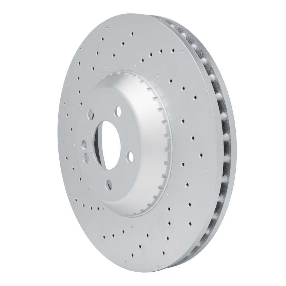 Dynamic Friction Company 624-63200 DFC Geospec Coated Rotor - Drilled