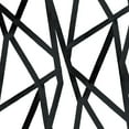 thumbnail image 6 of Tempaper x Genevieve Gorder Black on White Intersections Peel and Stick Wallpaper, 20.5" x 16.5', 6 of 8