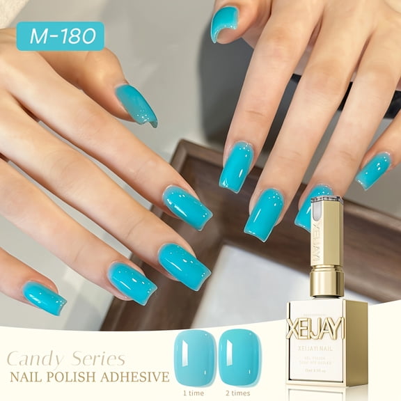 XEIJAYI 15ml Gel Polish   - Bright Nail Art With Alcohol-Free/LED Soak-Off Gel For Salon & DIY, Japanese-Korean Style Nail Designs, Nail Care, DIY Nail Design,