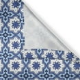 thumbnail image 6 of Ambesonne Navy Blue Valance & Curtain, Moroccan Traditional, 55"x24", Violet Blue Pale Blue, 6 of 7
