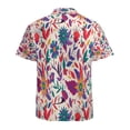 thumbnail image 3 of High Quality Hawaiian Shirts for Men Short Sleeve Aloha Beach Shirt Floral Summer Casual Button Down Shirts Blouses 7FJN6G, 3 of 7