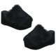 thumbnail image 1 of Slippers Female High-Heeled Footwear for Women 1Pair Plush, 1 of 5