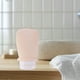 thumbnail image 1 of Botellas vacías de 60 ml para muestras de cosméticos: Set de viaje portátil para champú y gel de ducha,botellas de plástico con tapa abatible y fácil de apretar, 1 of 6