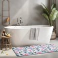 thumbnail image 2 of Pioneer Flower Floral Print Pattern Kitchen Rug Mat,Kitchen Runner Rugs Non Skid Washable,Decorative Kitchen Floor Mats for Kitchen,Sink,Laundry,17"x47.2", 2 of 7