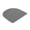 grey-40cm, variant on Desk Chair Cushion Pad Comfort Half Round Chair Mat For Long Hours Of Sitting Slip Proof and Relaxing Home Decoration