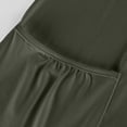 thumbnail image 6 of Harem Jumpsuits For Women Casual V Neck Short Sleeve Romper Baggy Loose Fit Wide Leg Overalls with Pockets One Piece Onesie, 6 of 7