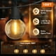 thumbnail image 3 of Luces de Cuerda para Exterior Xingzd de 30 metros con 52 Bombillas LED G40 Globo, 3 of 7