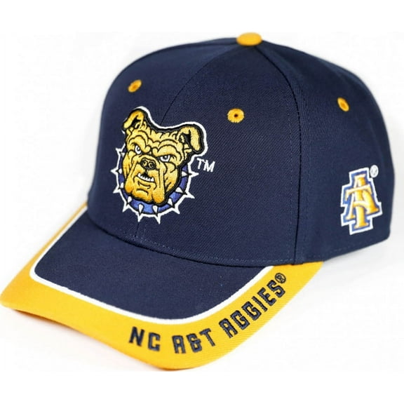 Big Boy North Carolina A&T Aggies S148 Razor Mens Cap [Navy Blue - Adjustable]