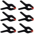 thumbnail image 1 of Heavy-Duty Spring Clamps For Photo Studio Backdrop Support, Robust Clamp Opening Max 5 Cm With Ergonomic Design And Rounded Handles, Instant Holding Power, 6 Pieces, 1 of 2