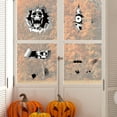 thumbnail image 6 of Halloween Window Decals - Static Cling Pumpkin & Bat StickersSkeleton Stickers for Glass Window Party Decorations, Removable Wall Decor for Indoor Outdoor Party, Reusable Vinyl Window Clings, 6 of 7