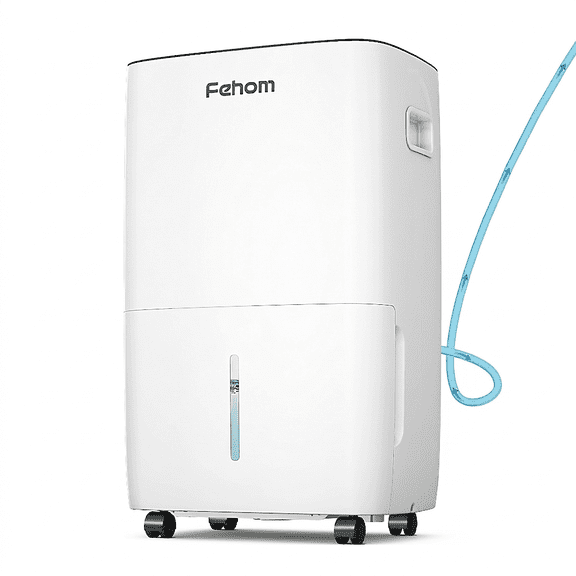 Waykar Fehom 50 pt. Dehumidifier with Pump, 6,500 Sq. Ft (MAX 150Pint at 95°F, 90% RH)