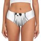 thumbnail image 1 of Balery Cute Ghost Simple Drawing Ropa Interior de Algodón para Mujer con Dibujo – Braguitas Cómodas y Elásticas, Estilo Clásico-3X-Large, 1 of 6