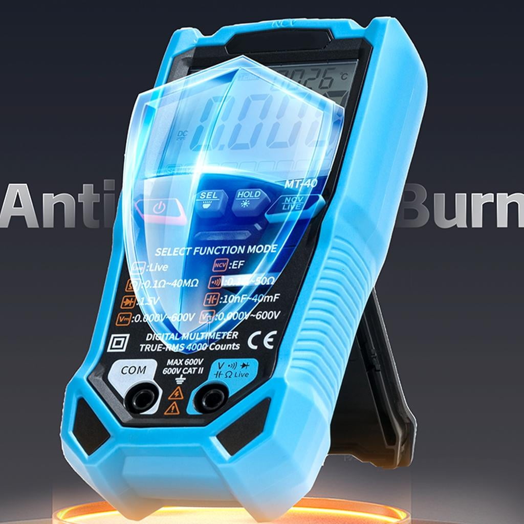 Advanced Digital Multimeter With Auto Ranging Backlits LCD Display Analysis