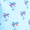 Palms - Light Blue, variant on Way to Celebrate Men's & Big Men's Americana Swim Trunks, Sizes S-3XL
