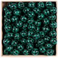 thumbnail image 2 of Naiovety Cuentas de de 100 piezas, cuentas decorativas prácticas y portátiles, cuentas a cuadros duraderas, apariencia exquisita para niños De coser Tinta Verde/Negro, 2 of 6