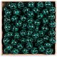 thumbnail image 5 of Matsuzay Cuentas de resistentes al desgaste de 100 piezas, cuentas decorativas convenientes, cuentas a cuadros, cuentas naturales, apariencia De coser Tinta Verde/Negro, 5 of 6