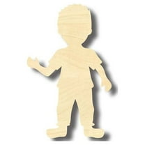 Unfinished Wood Boy Cut Out Shape - Room Decor - Craft- up to 46" DIY 3" / 1/2"