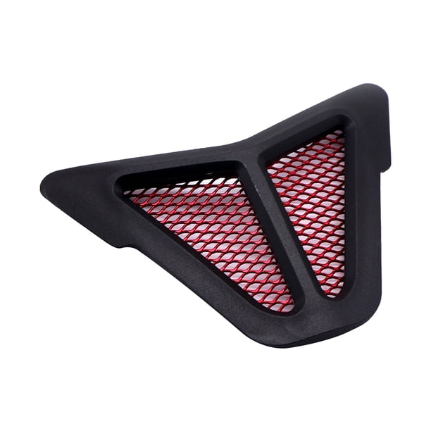 Reemplazo de la cubierta de entrada de aire delantera de la motocicleta para rojo Sunnimix Cubierta de entrada de aire