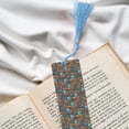 thumbnail image 6 of Kdxio Industrial Transportation Print Metal Tassel Bookmarks,Perfect Gift for Art Lovers and Bookworms Metal Bookmarks for Women, 6 of 8