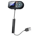 thumbnail image 1 of JaJaBor Émetteur Modulateur FM 3.5mm aux Récepteur Audio Grand Écran USB Lecteur MP3 Mains Libres Bluetooth Kit Voiture, 1 of 1