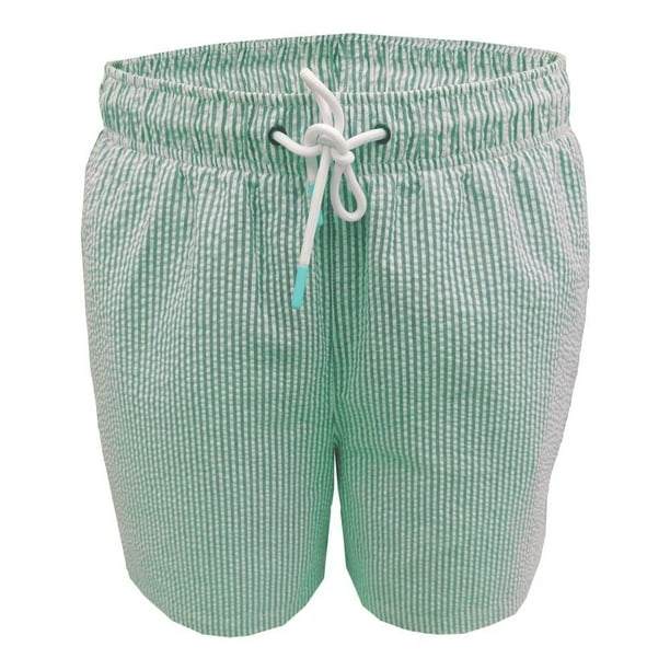 Traje de baño OP Para hombre Talla G con estampado Rayas Verde