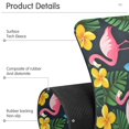 thumbnail image 4 of Yayeee Faucet Mat for Kitchen Sink 30" Diatomite Long Splash Guard Pad, Flamingo Floral Pattern, 2 Pack, 4 of 7