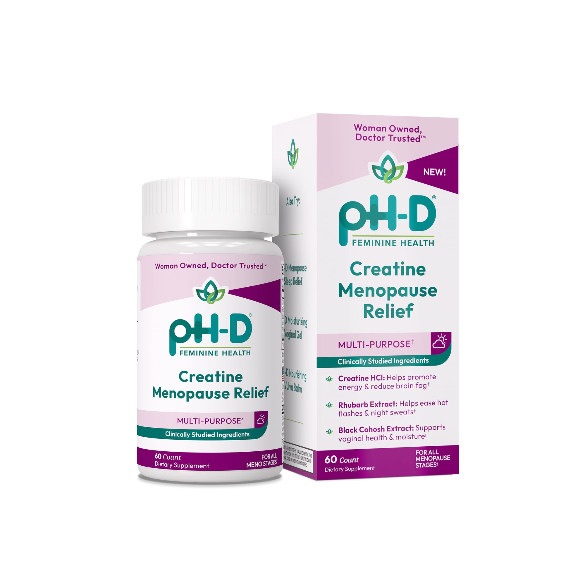 pH-D Feminine Health Creatine Menopause Relief