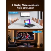 Lemorele Wireless HDMI Transmitter and Receiver ,1080P HD 656ft Range Wireless HDMI Extender Kit, 5G Wireless Transmission for TuTuplay,for Laptop/Camera/TV Box