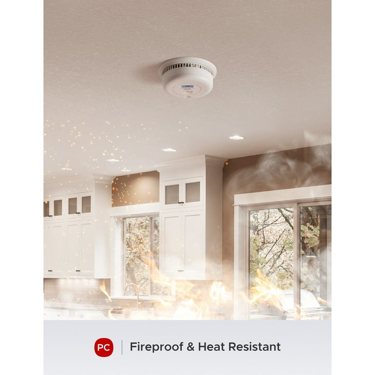 X-Sense Smoke and Carbon Monoxide Detector Combo 10 Year Battery