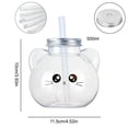 thumbnail image 3 of Food-Grade Plastic Sports Water Bottle, Large Capacity Hydration Cup With Adjustable Strap, for Outdoor Activities, Multi-colora, 3 of 6