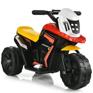 Topbuy Ride-On Toy Trike Motorcycle 3 Wheels Electric Tricycle for Toddlers